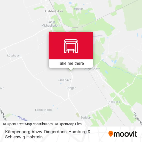 Карта Kämpenberg Abzw. Dingerdonn