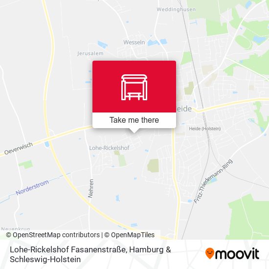 Lohe-Rickelshof Fasanenstraße map