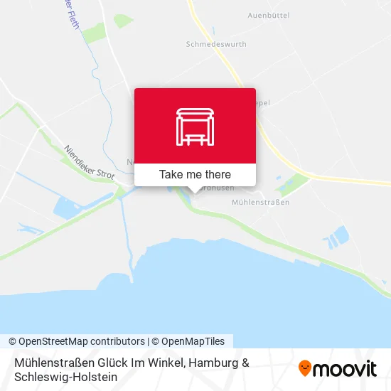 Карта Mühlenstraßen Glück Im Winkel