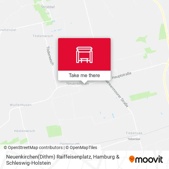 Карта Neuenkirchen(Dithm) Raiffeisenplatz