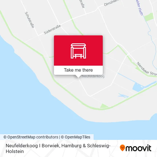 Карта Neufelderkoog I Borwiek