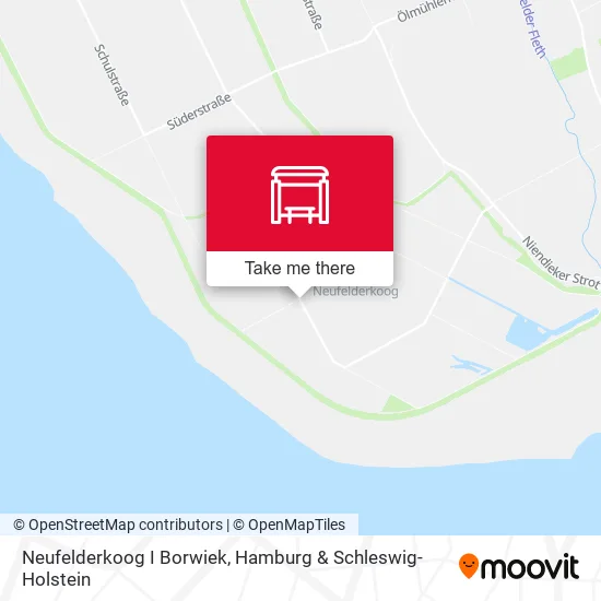 Карта Neufelderkoog I Borwiek