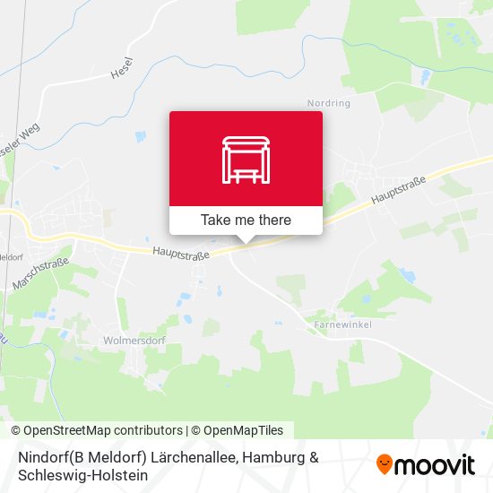Nindorf(B Meldorf) Lärchenallee map