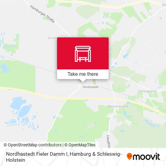 Nordhastedt Fieler Damm I map