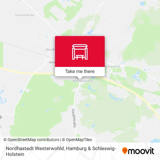 Карта Nordhastedt Westerwohld