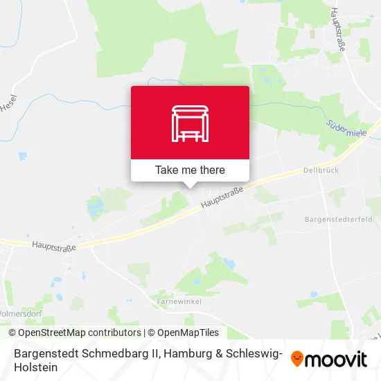 Карта Bargenstedt Schmedbarg II