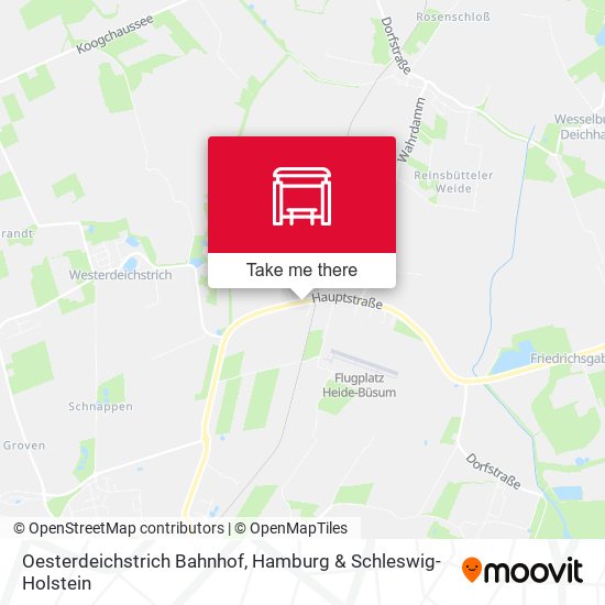 Oesterdeichstrich Bahnhof map