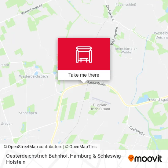 Карта Oesterdeichstrich Bahnhof