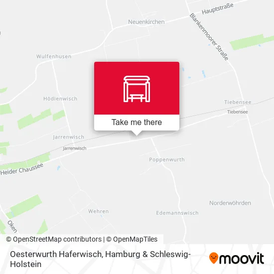 Карта Oesterwurth Haferwisch