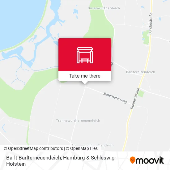Карта Barlt Barlterneuendeich