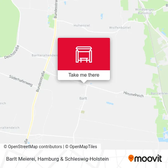 Карта Barlt Meierei