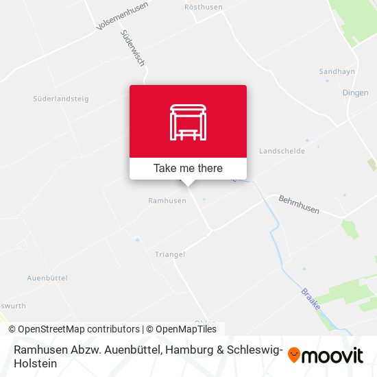 Ramhusen Abzw. Auenbüttel map
