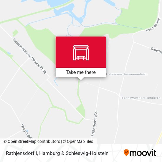 Rathjensdorf I map