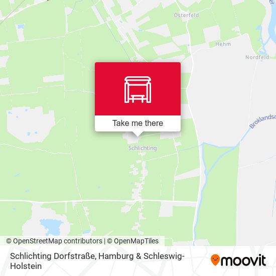Schlichting Dorfstraße map
