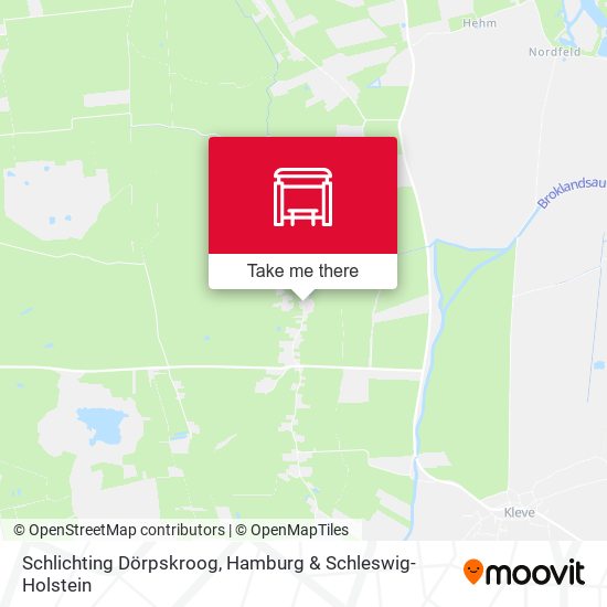 Schlichting Dörpskroog map