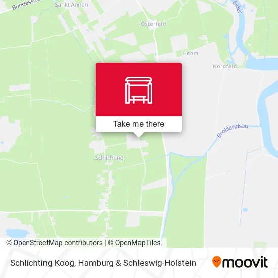 Карта Schlichting Koog