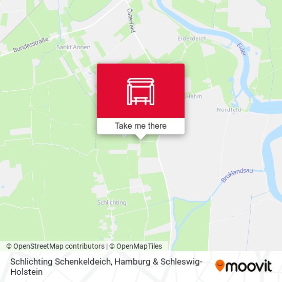 Schlichting Schenkeldeich map