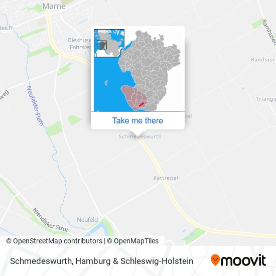 Schmedeswurth map