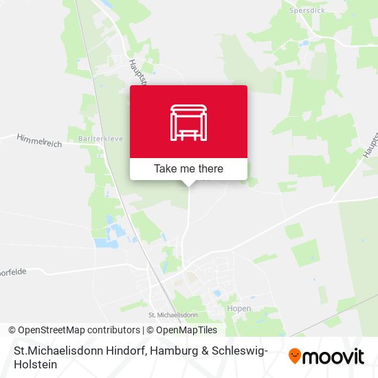St.Michaelisdonn Hindorf map