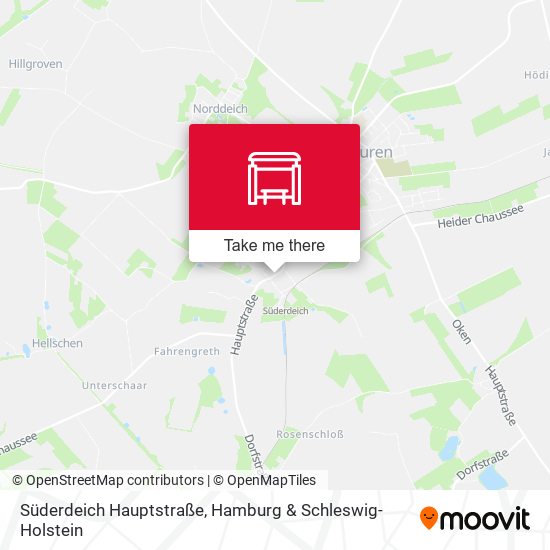 Süderdeich Hauptstraße map