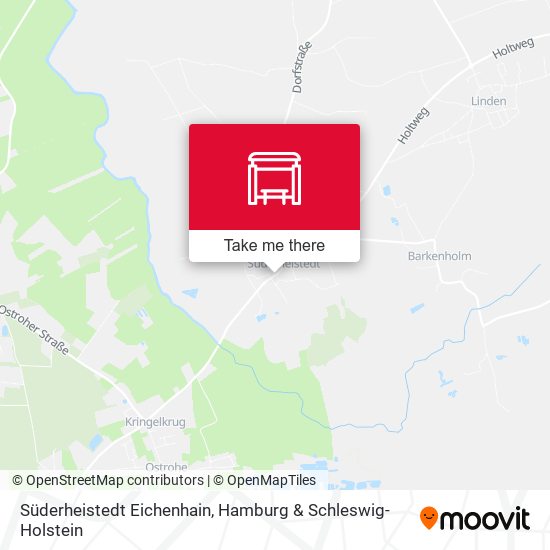 Süderheistedt Eichenhain map
