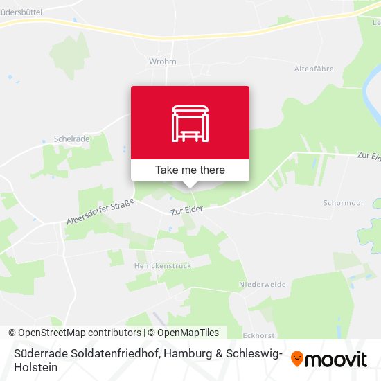 Süderrade Soldatenfriedhof map