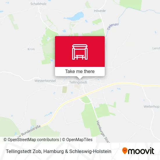 Карта Tellingstedt Zob