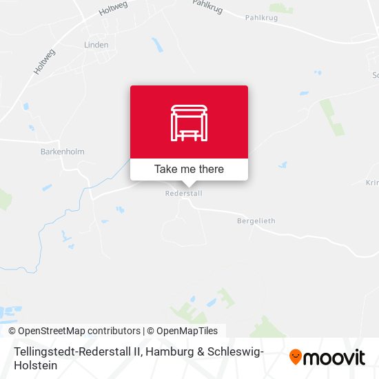 Tellingstedt-Rederstall II map