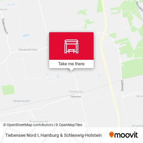 Карта Tiebensee Nord I