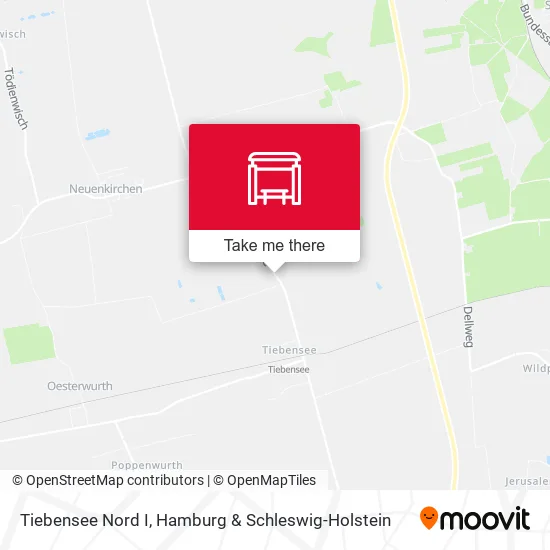 Карта Tiebensee Nord I