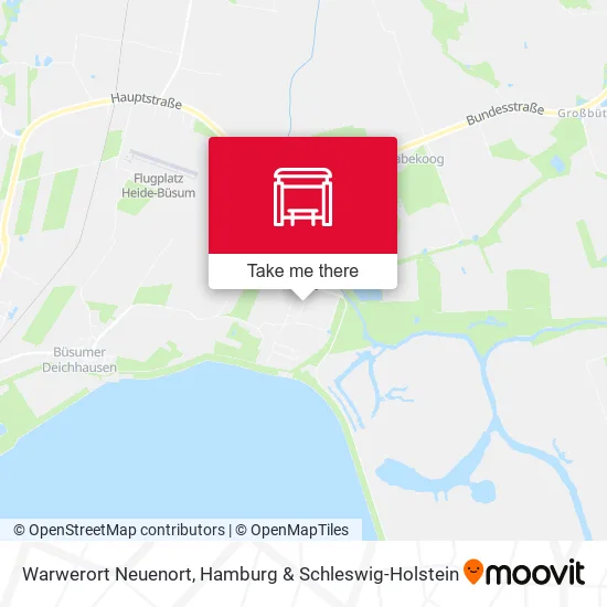Карта Warwerort Neuenort