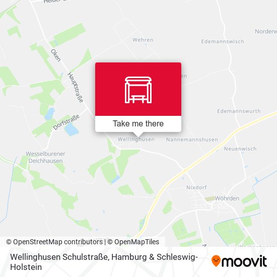 Wellinghusen Schulstraße map