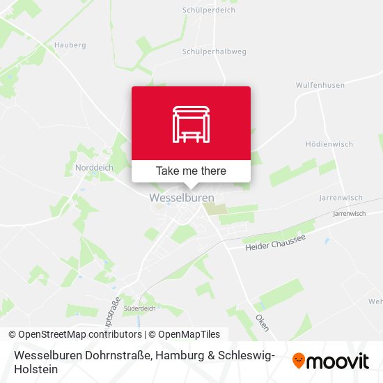 Wesselburen Dohrnstraße map