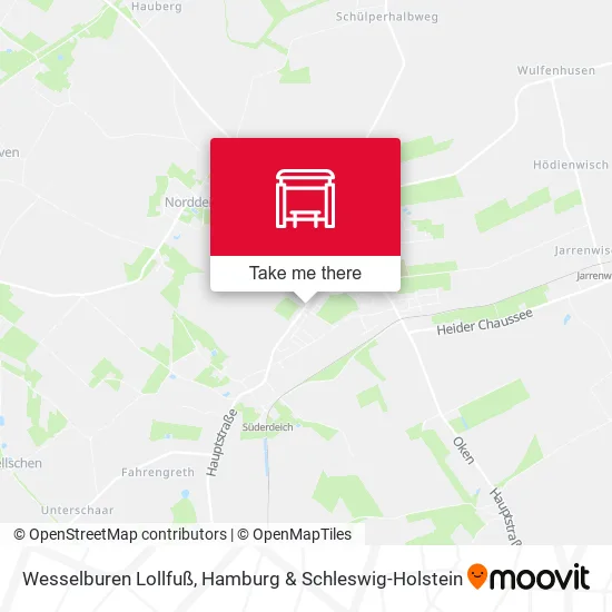 Карта Wesselburen Lollfuß