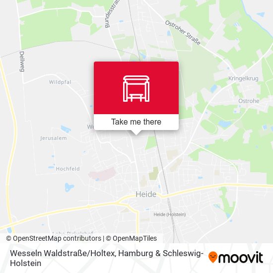 Wesseln Waldstraße/Holtex map