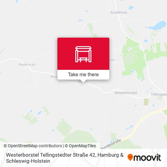 Westerborstel Tellingstedter Straße 42 map