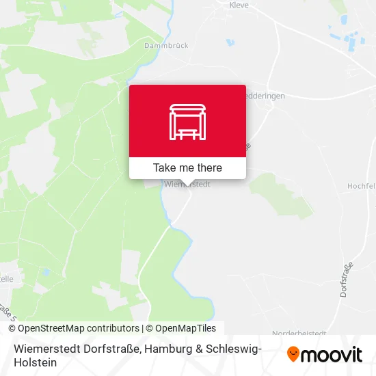 Карта Wiemerstedt Dorfstraße