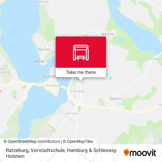 Карта Ratzeburg, Vorstadtschule