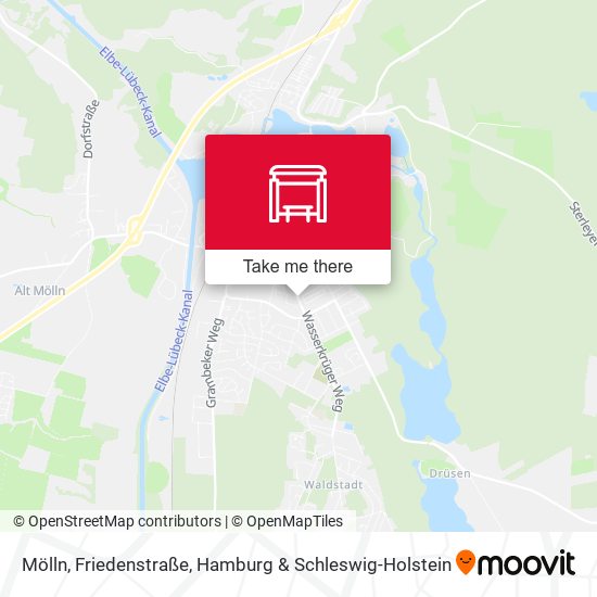 Mölln, Friedenstraße map