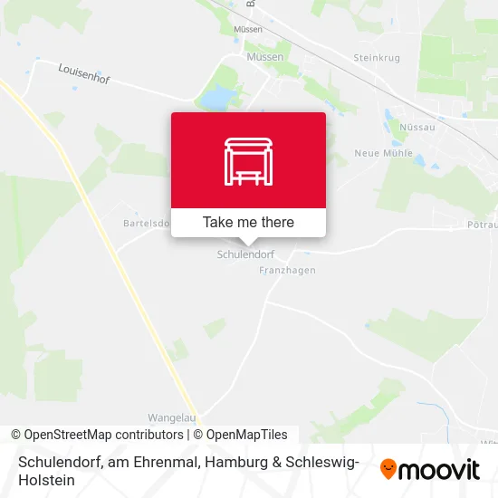 Карта Schulendorf, am Ehrenmal