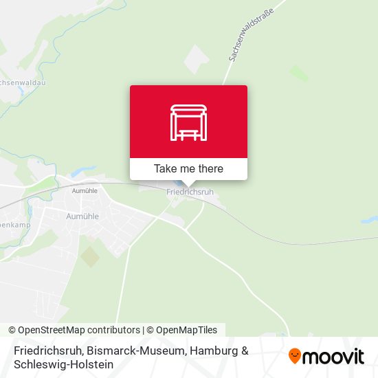 Friedrichsruh, Bismarck-Museum map
