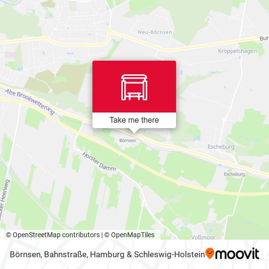 Börnsen, Bahnstraße map