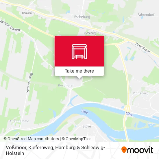 Карта Voßmoor, Kiefernweg