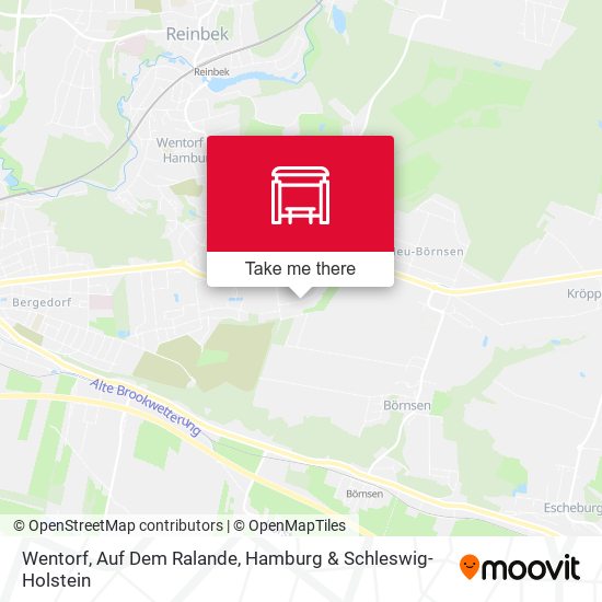 Wentorf, Auf Dem Ralande map