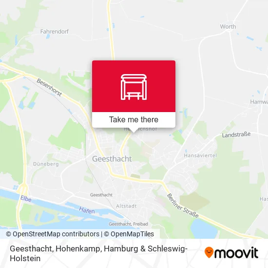 Карта Geesthacht, Hohenkamp