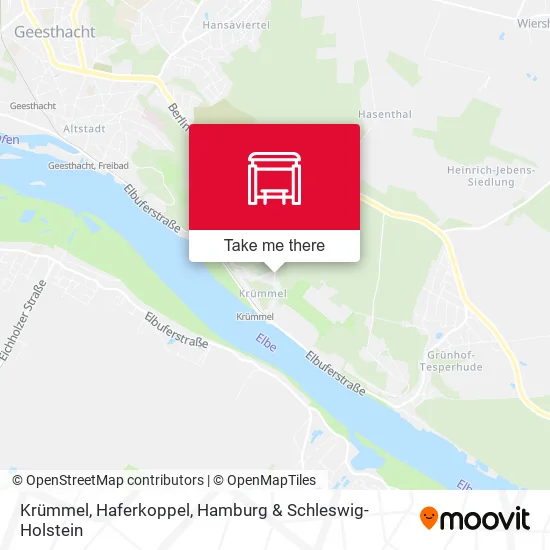 Карта Krümmel, Haferkoppel