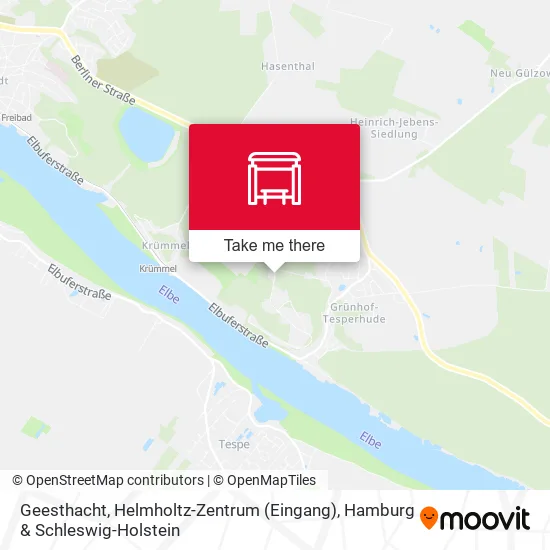 Карта Geesthacht, Helmholtz-Zentrum (Eingang)