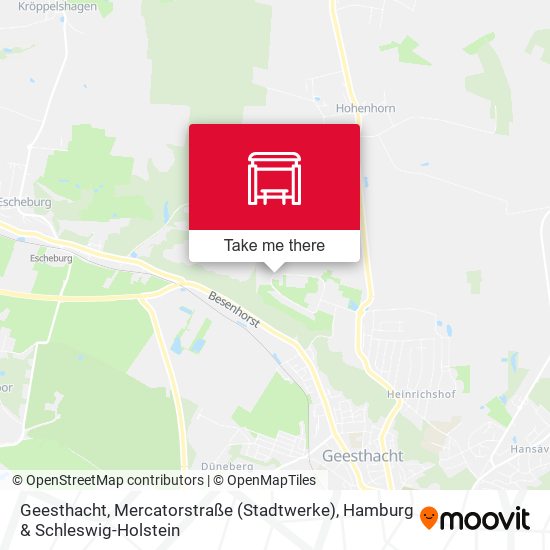 Geesthacht, Mercatorstraße (Stadtwerke) map