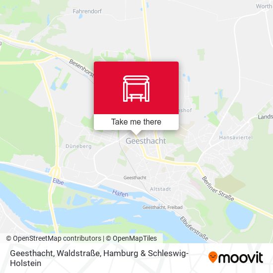 Geesthacht, Waldstraße map