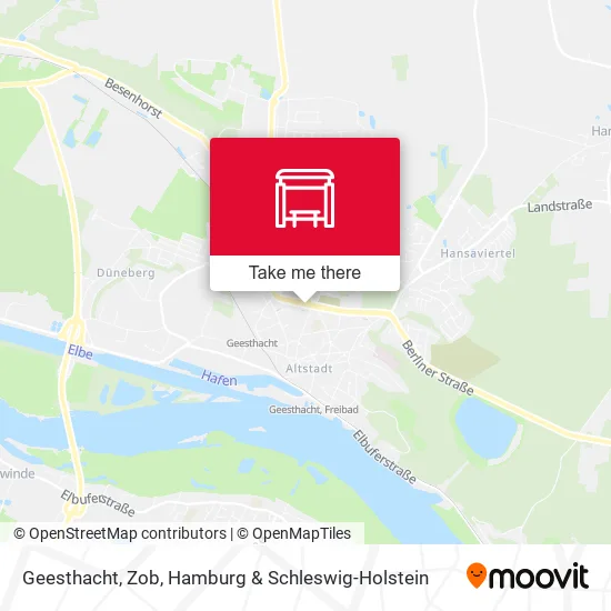 Карта Geesthacht, Zob